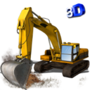 挖掘起重机3D